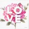 Obviously Pink B by Lisa Audit 14" x 14" Canvas Wall Art (Set of 2)